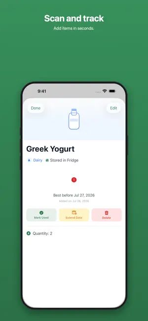 FreshKeep: Food Expiry screenshot 3