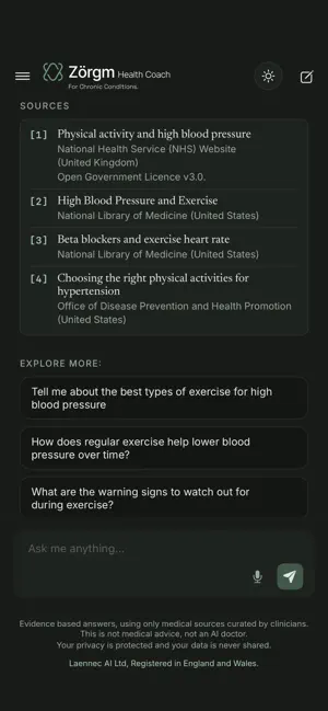 Zorgm Health Coach screenshot 3