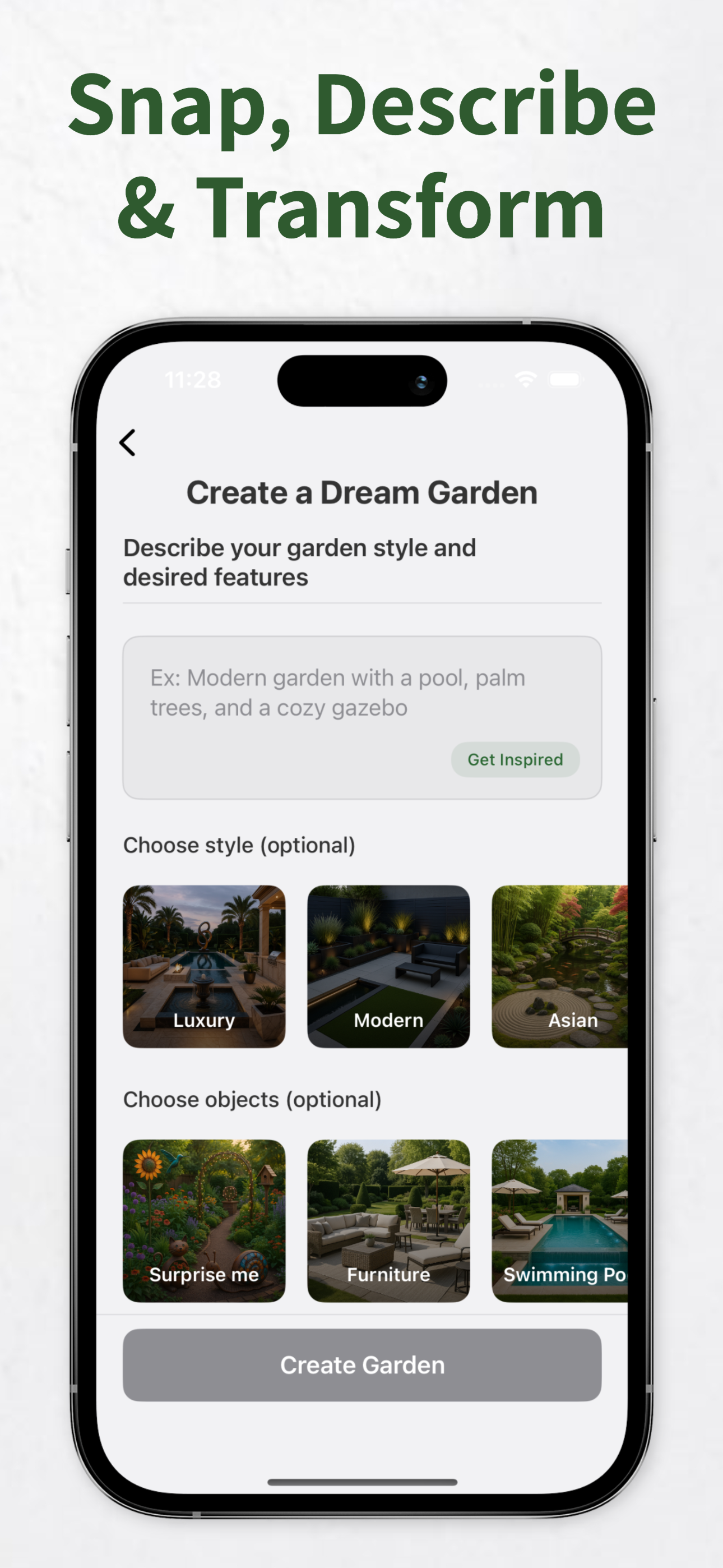 AI Garden Design - Landscaping