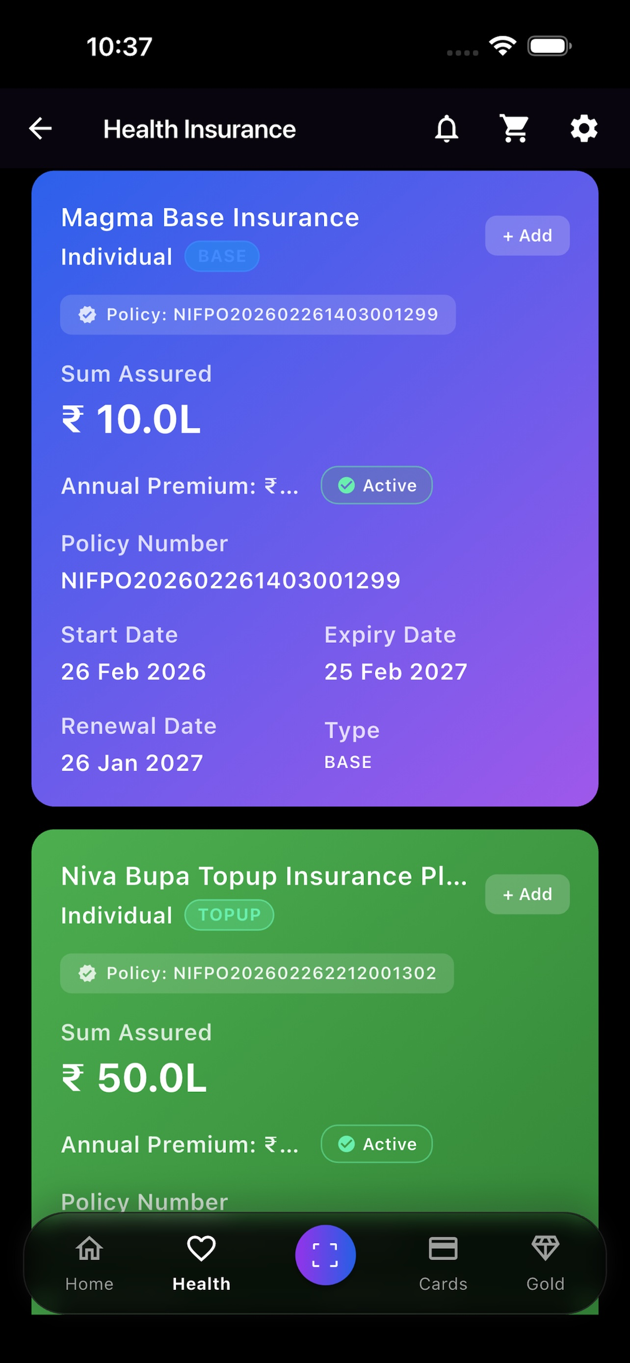 NiFeCard – Health & Wellness