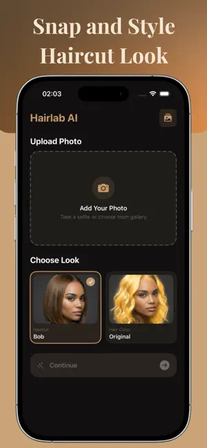 Hairstyle Try On - HairLab AI screenshot 3