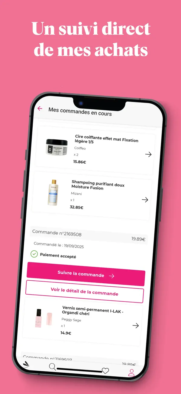 Screenshot #1 pour Bleu Libellule Coiffure Beauté