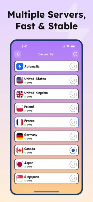 VPN - Shield VPN Hot Hit Proxy screenshot 2
