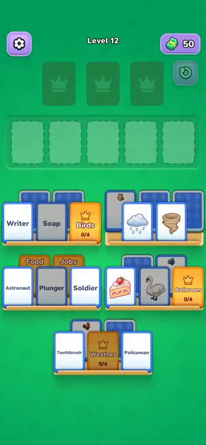 Card Category Sort screenshot 2