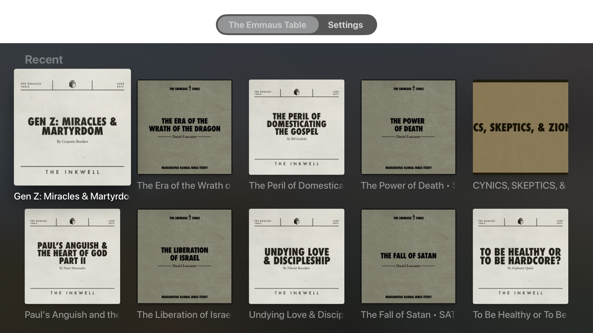 The Emmaus Table screenshot 7