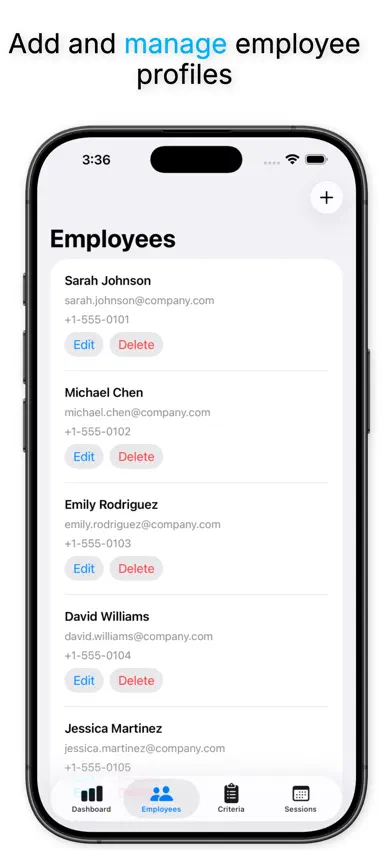 Employee Evaluation screenshot 5