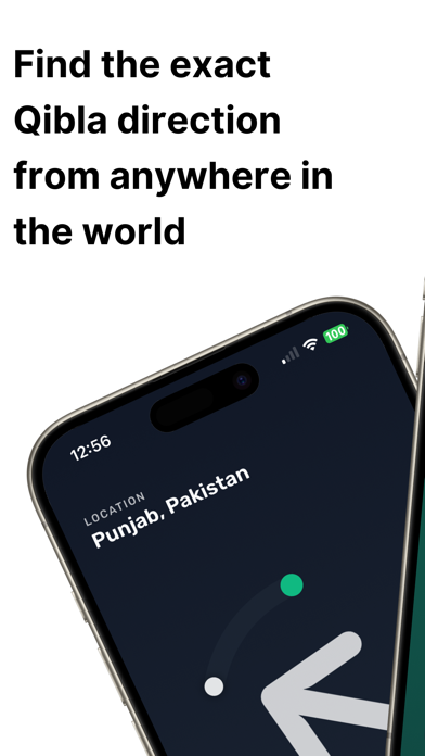 Find Qibla - Prayer Direction iPhone screenshot 1 - Navigation app