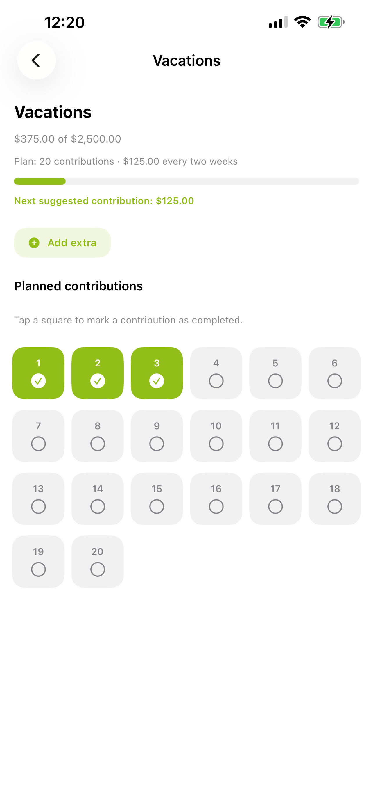 GoalSave Planner