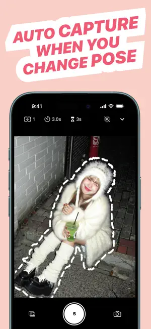 Tripix Cam: Photo Timer Camera screenshot 1