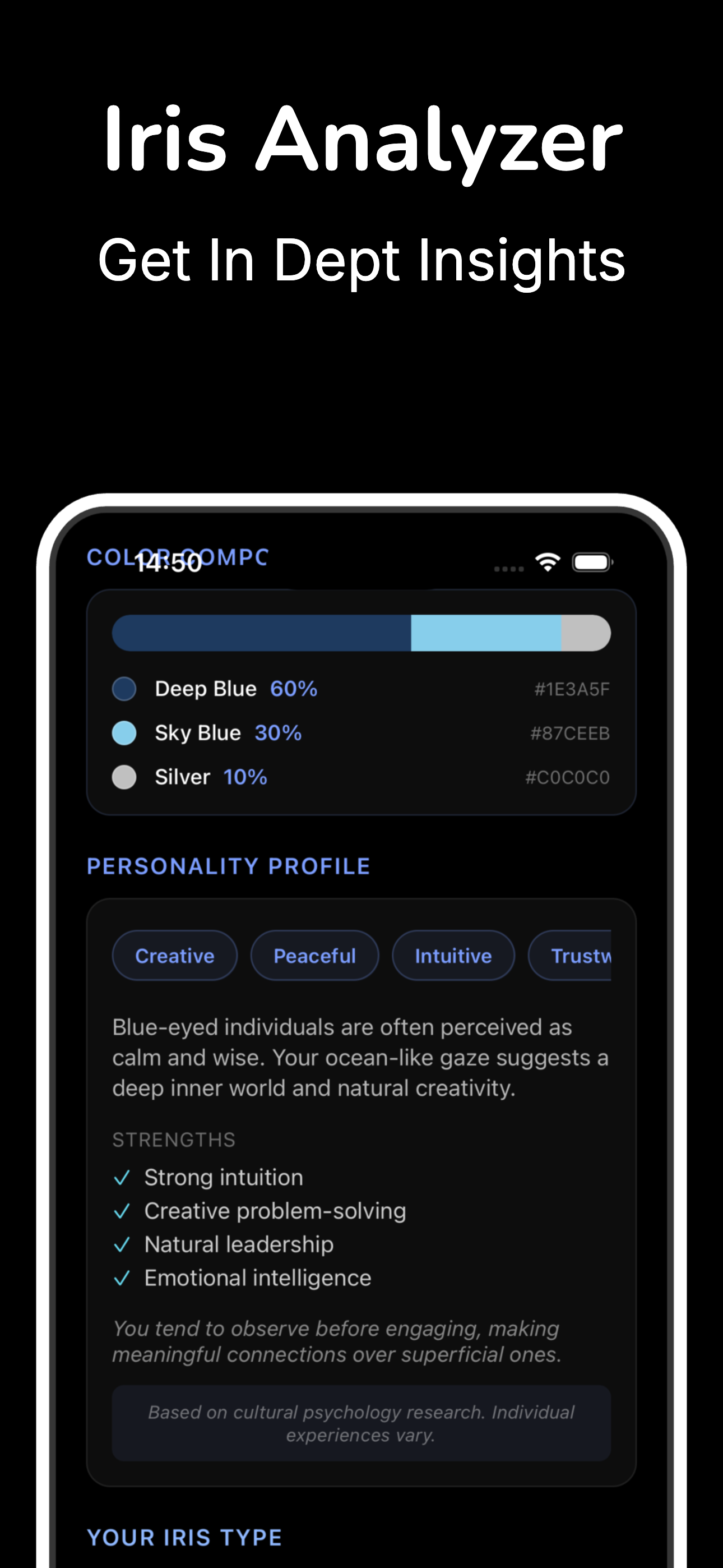 Eye Color Identifier& IrisScan screenshot 3