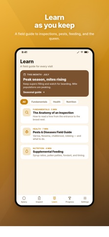 Apiara iPhone screenshot