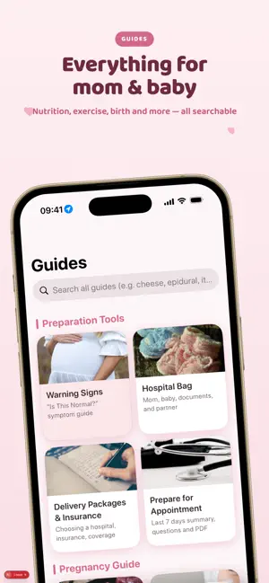 Momly AI Pregnancy Tracker screenshot 3