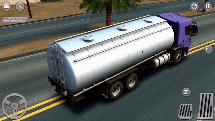 Oil Tanker Cargo Truck Driving screenshot-3