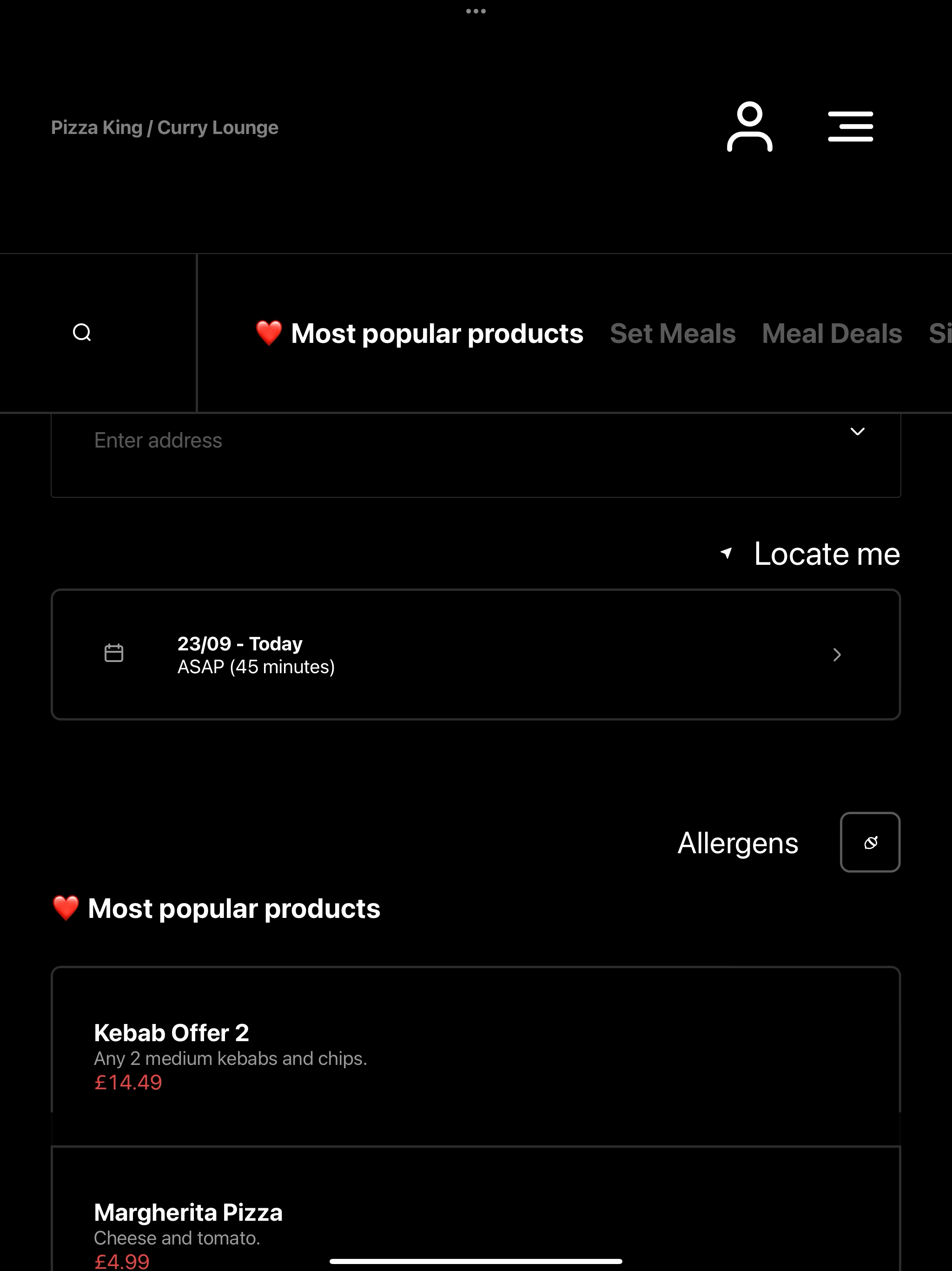 Pizza King / Curry Lounge screenshot 7