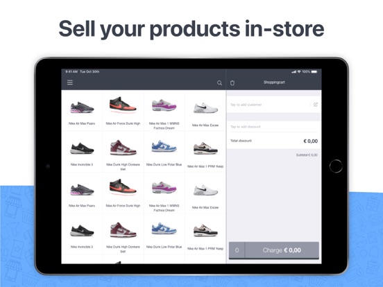 Pagewize POS app screenshot