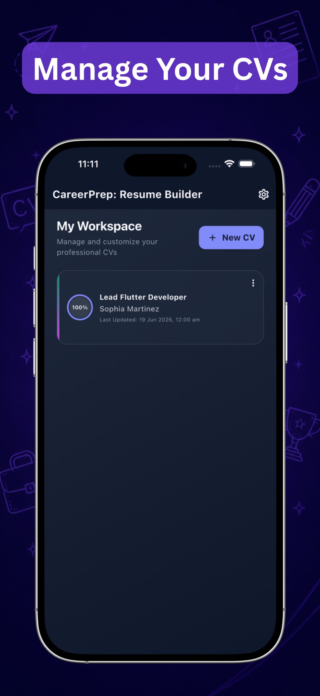 Screenshot 6 of CareerPrep: Resume Builder