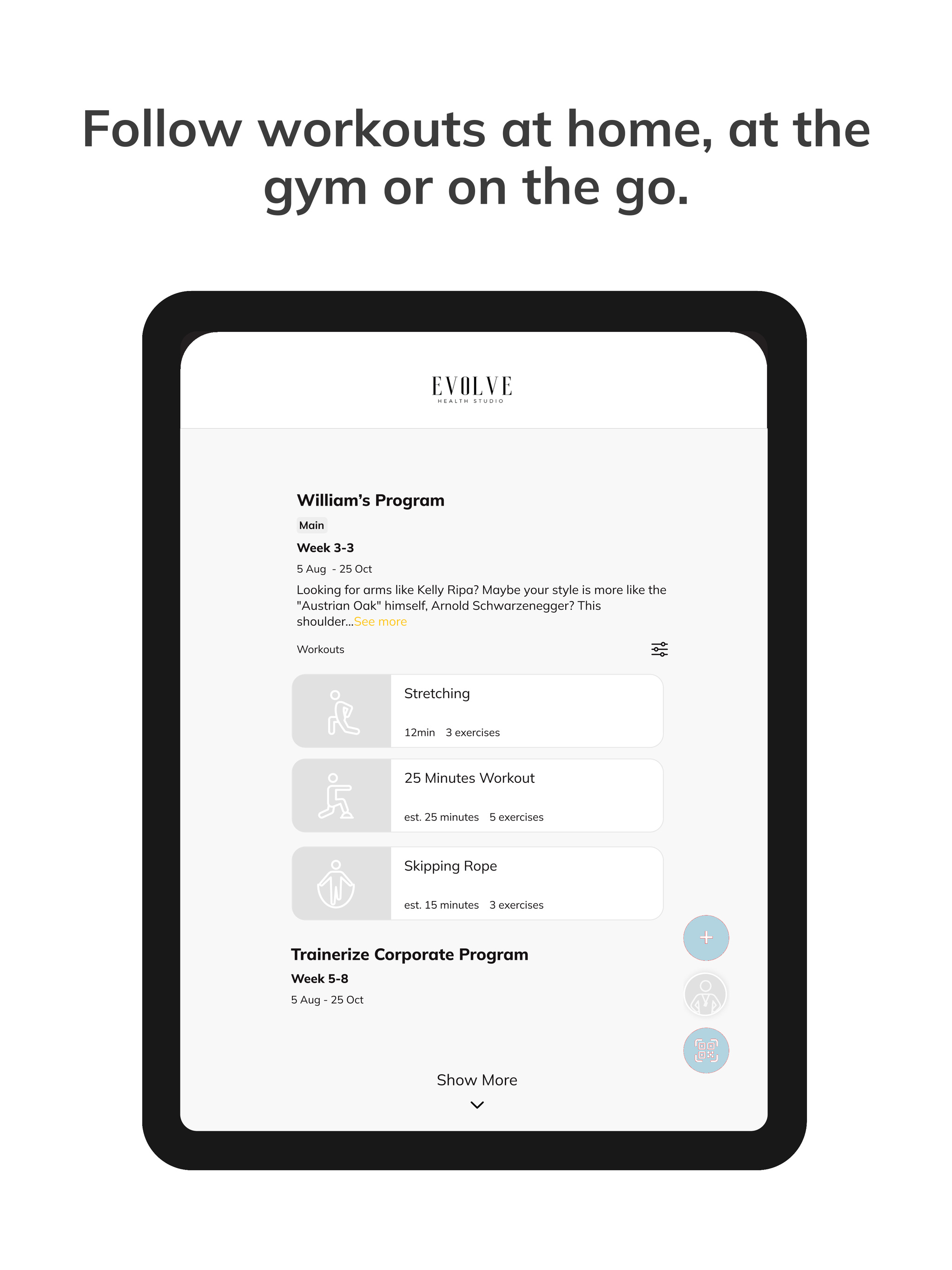 Evolve Health App