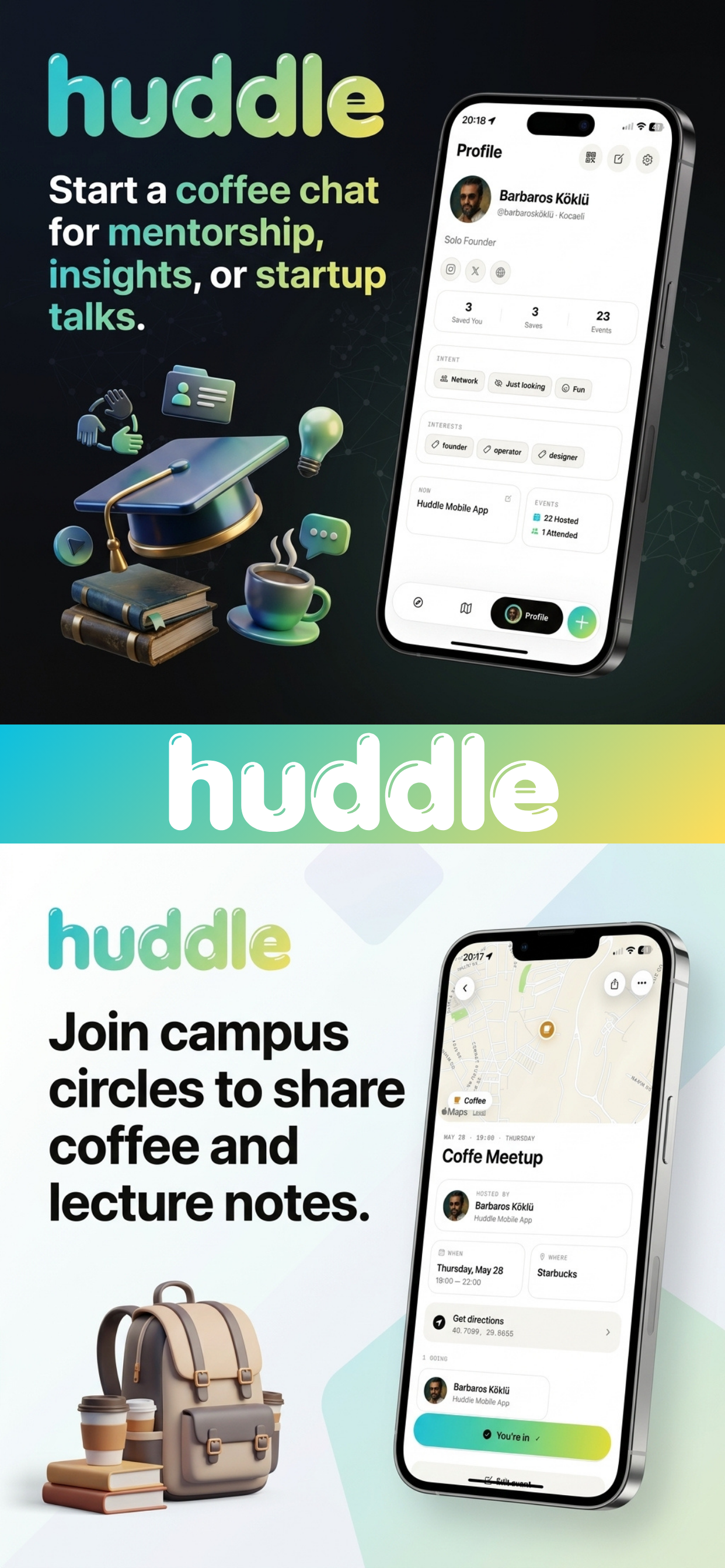Huddle: Event, Network, Meetup