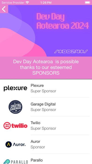 Dev Day Aotearoa 2024 Screenshot