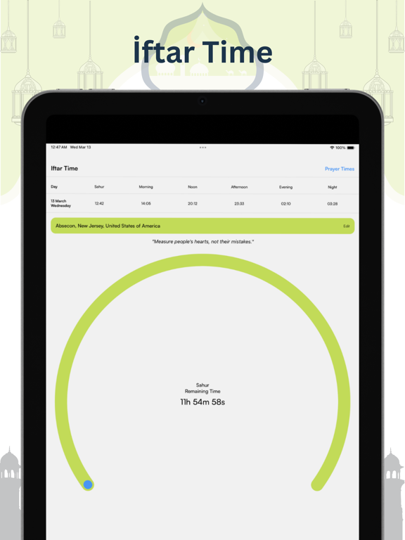 Prayer Times Ramadan 2026 Azan