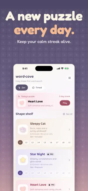 Word Cove: Word Search Games screenshot 4