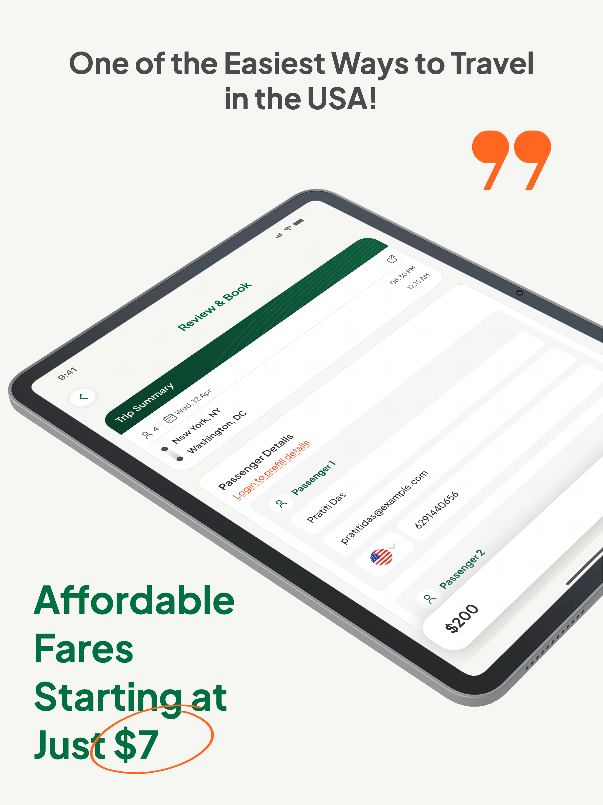 Ride with OurBus App screenshot 8