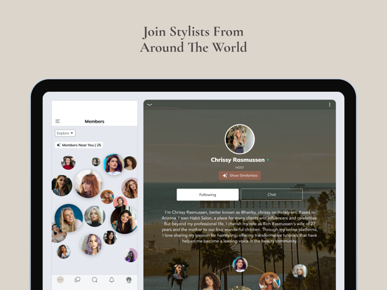 Habit Education iPad screenshot 5 - Social Networking app