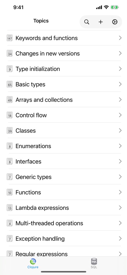 #1. Clojure Recipes (iOS) Af: Fedor Obraztsov