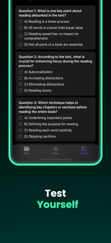 AI Note Taker & Audio – Quizzy Screenshot 7 of 8
