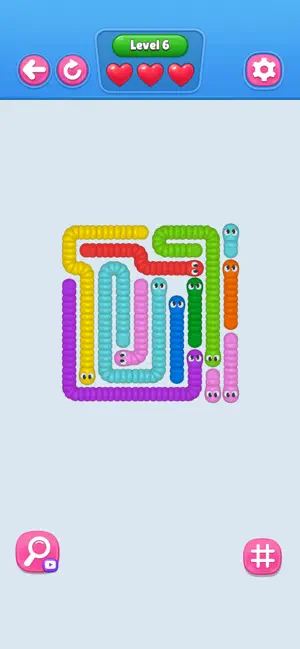 Gummy Worms Escape : Puzzle screenshot 1