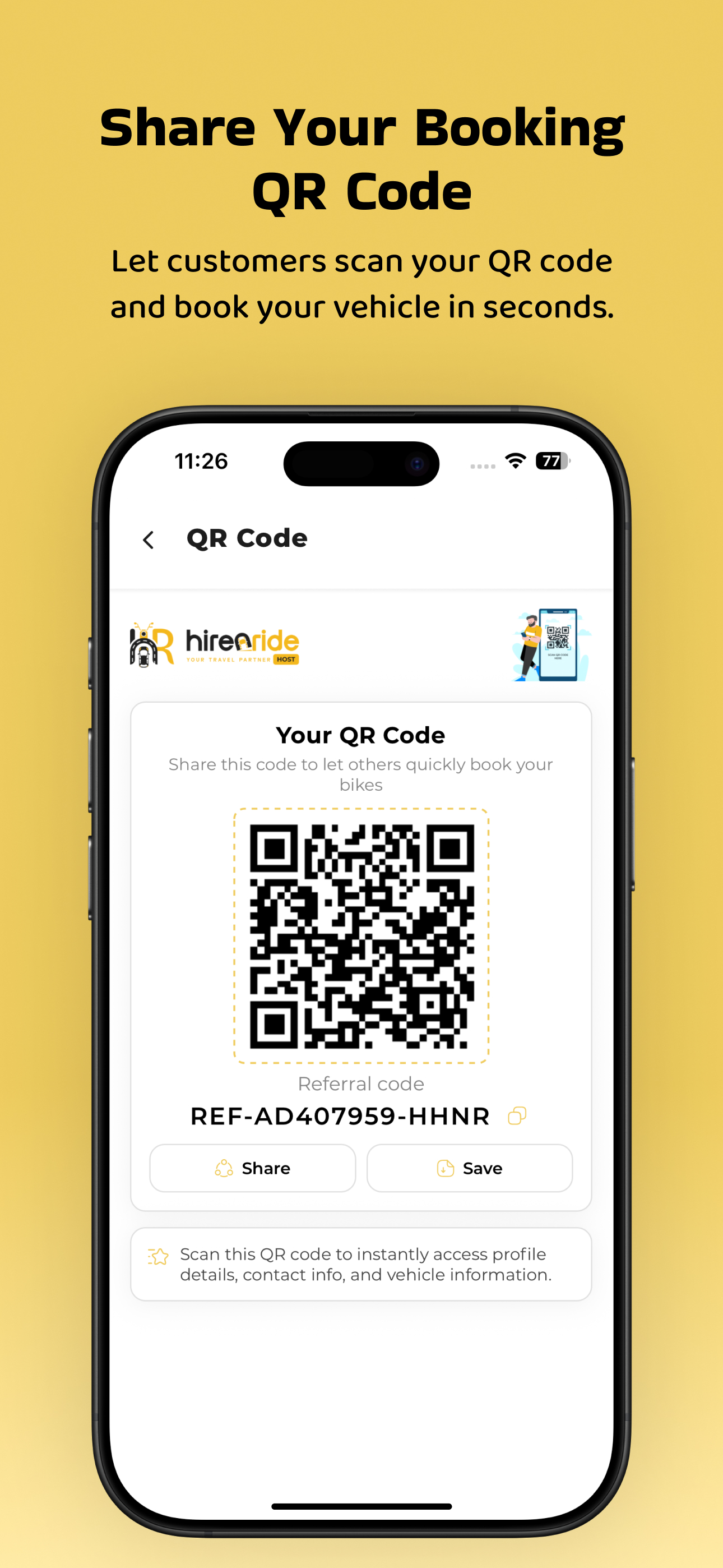 Hire N Ride - Host App screenshot 7