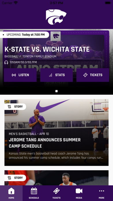 K-State Athletics Screenshot