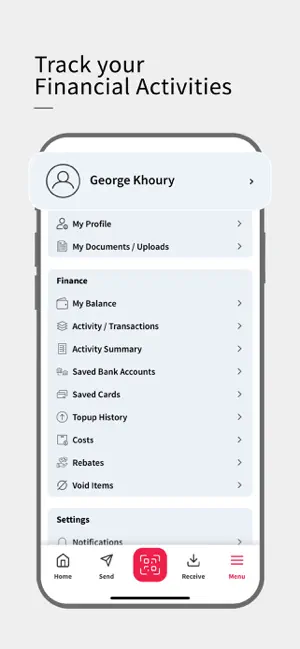 Whish Money iPhone screenshot 4