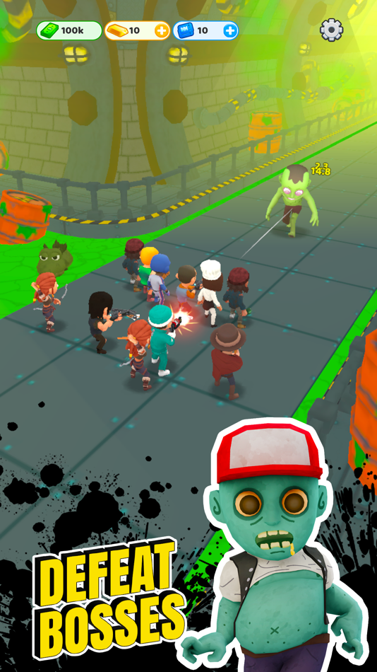 #4. Survivor Idle Run: Z-RPG Game (iOS) โดย: Midnite