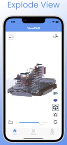 ViewCAD:2D/3D CAD Model Viewer screenshot