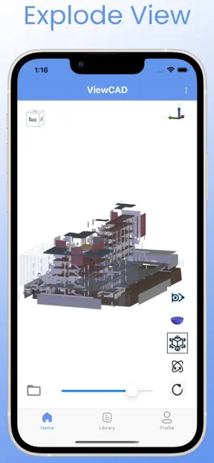 ViewCAD:2D/3D CAD Model Viewer screenshot 4