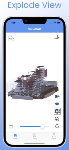 ViewCAD:2D/3D CAD Model Viewer screenshot