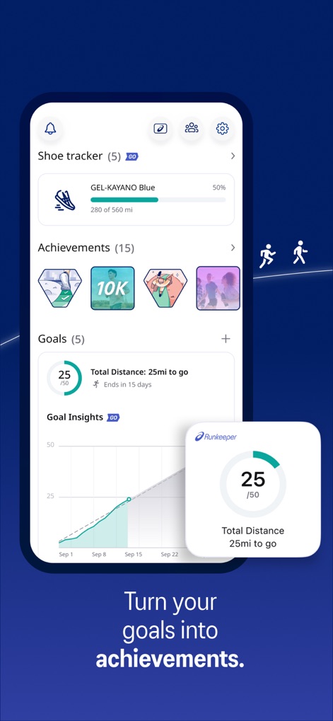 ASICS Runkeeper—Run Tracker - Achieve Your Goals