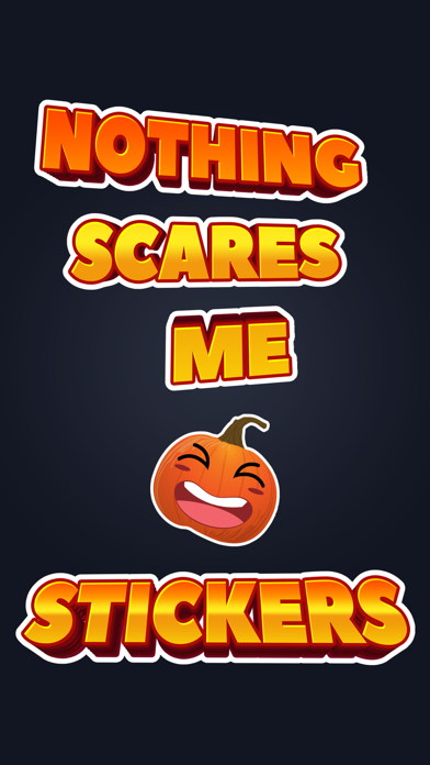 Nothing Scares Me Stickers Screenshot