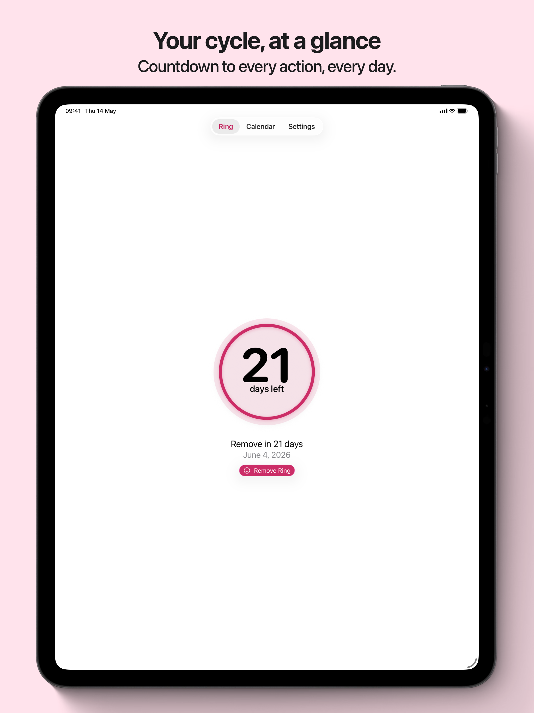 RingDay: Contraceptive Tracker
