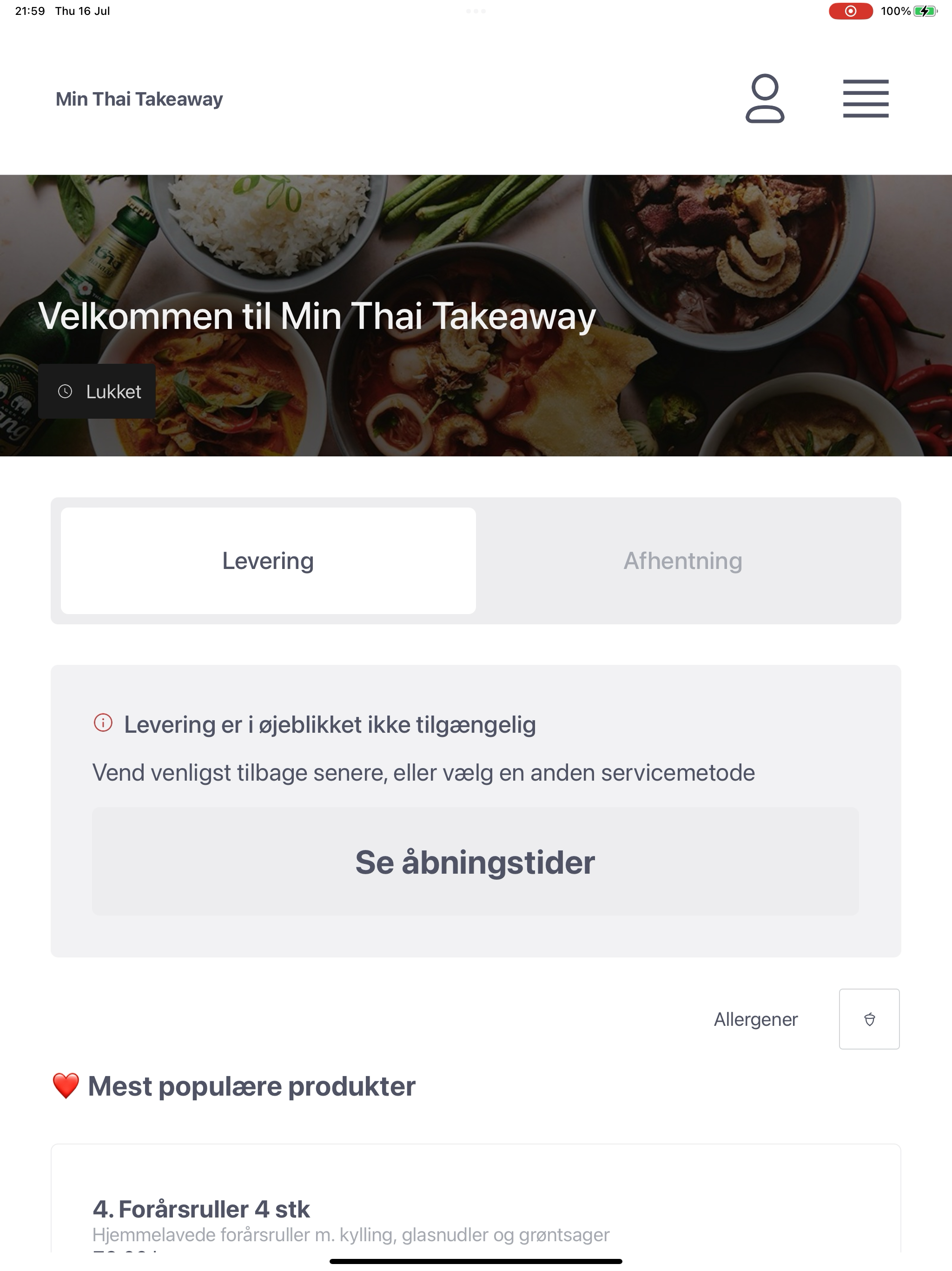 Min Thai Takeaway screenshot 14