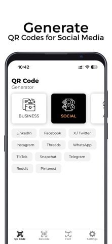 Symbolify: QR & Font Generator Screenshot 2 of 8