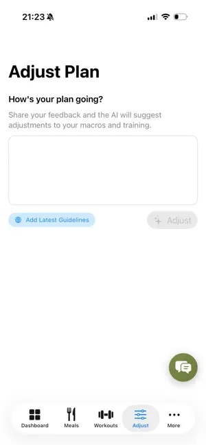 Refactor: Body Recomposition screenshot 2