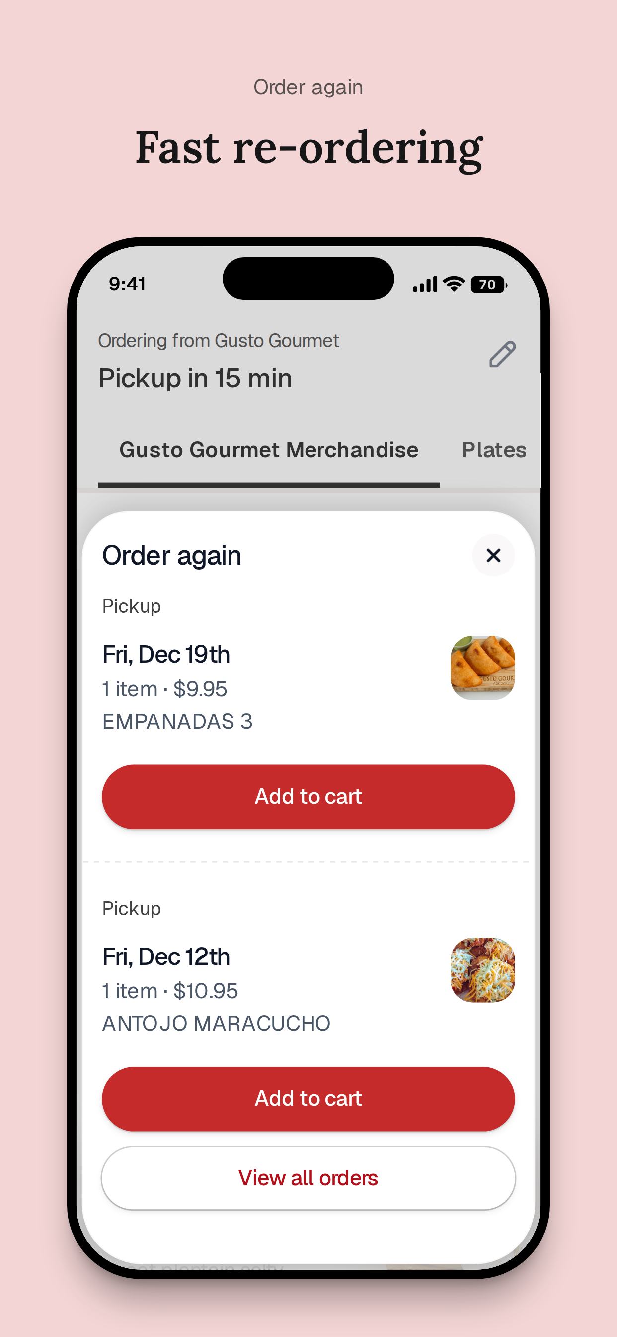Gusto Gourmet To Go screenshot 4