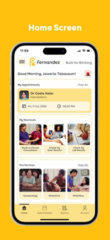 Fernandez Hospital iPhone screenshot 2