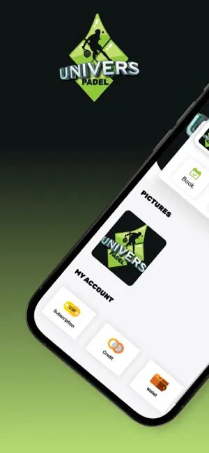 Univers Padel screenshot 1