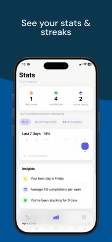 Habit Stacker: Daily Routines screenshot