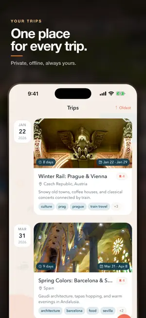 VoyageLog: Travel Journal screenshot 2
