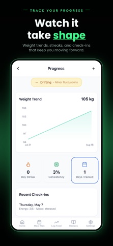 Nourii Nutrition iPhone screenshot