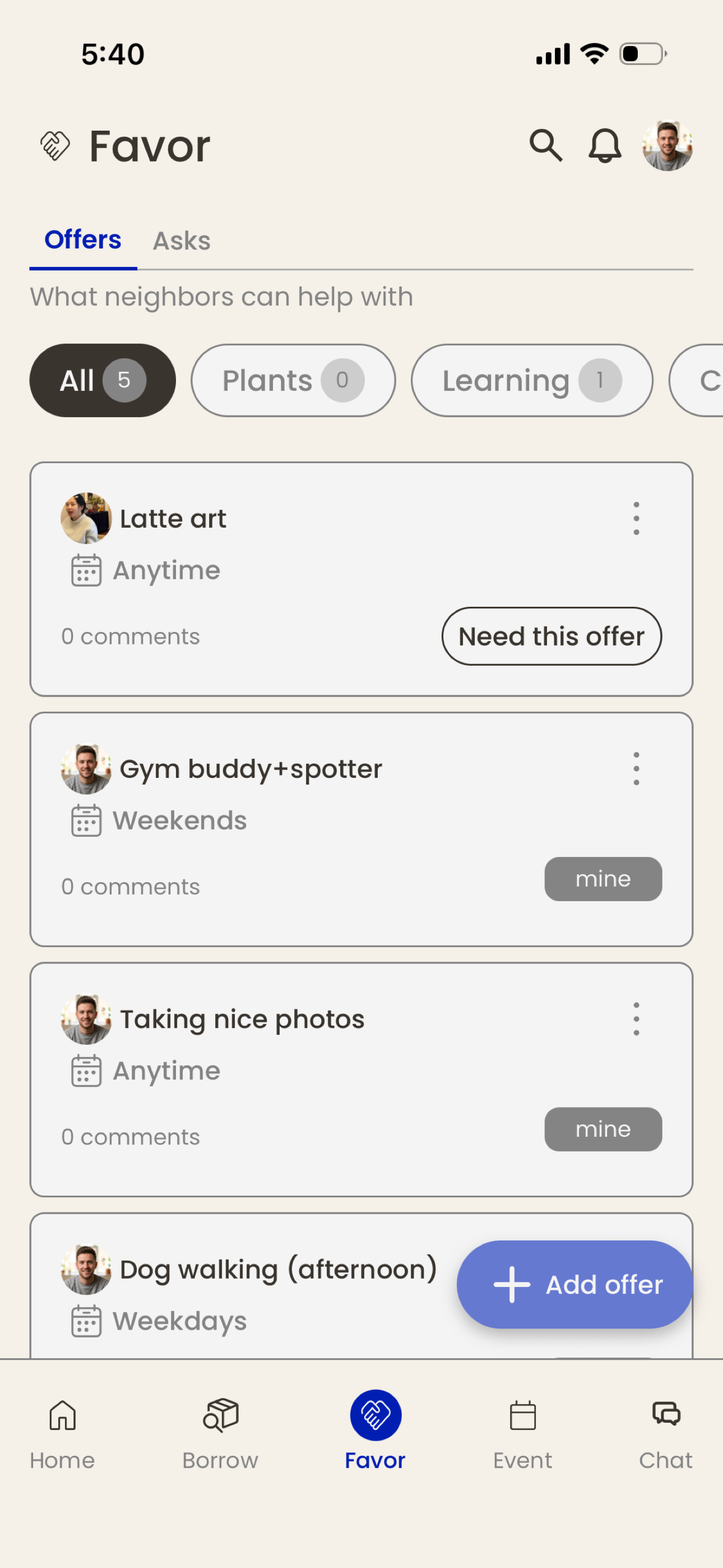Pomes - Borrow, Help, Meet screenshot 4